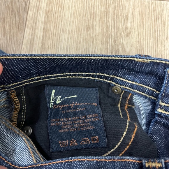 Citizens Of Humanity Ingrid 002 stretch low waist flare size 25 - Picture 5 of 12